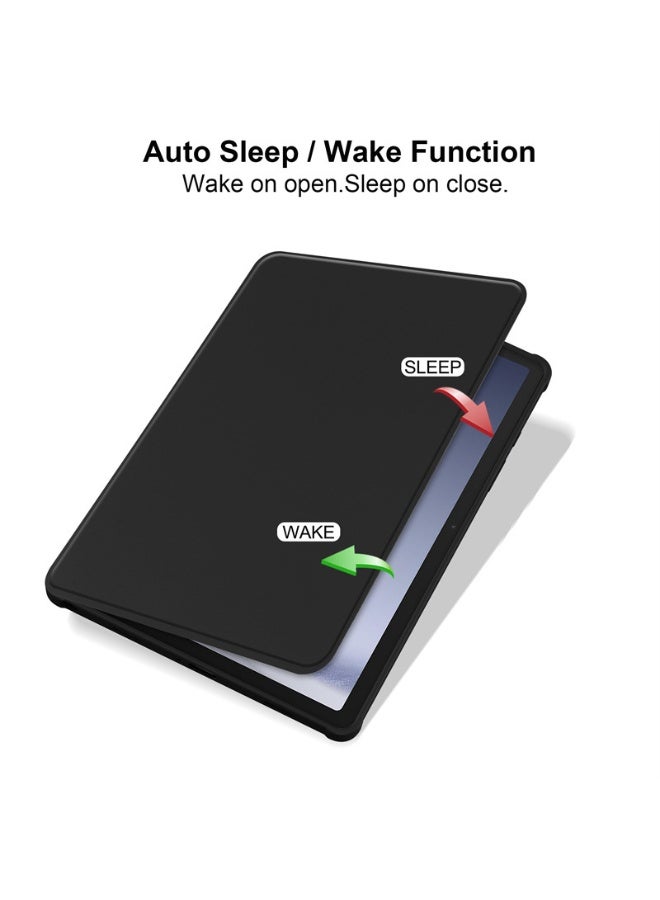 eGreen99 for Honor Pad X7 8.7 inch Case Cover,Tablet Protective Case  , Acrylic 360 ° Rotating Design, Automatic Wake-up/sleep, Soft Leather，Black - Image 2